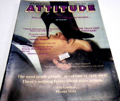 Attitude Busty Adult Magazine"Controlled By Women" Premiere Edition 072513lm-ep