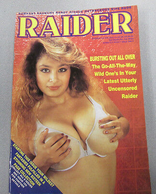 Raider Busty Adult Magazine Carla #102 1991 vg 021815lm-ep