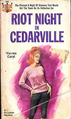 Riot Night In Cedarville Novel by Warren Caryl 1965 031318lm-ep3