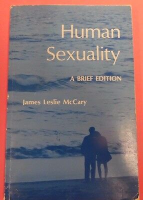 Human Sexuality Novel by James Leslie McCary 1973 102313lm-epa
