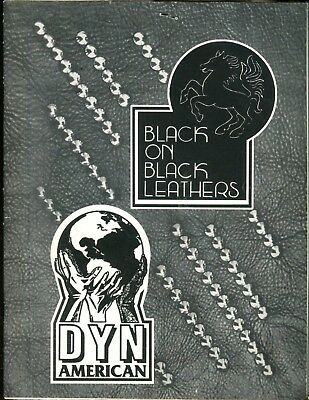 Black On Black Leathers Catalog DYN American 1996 050318lm-ep2 - Used