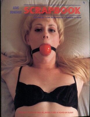 Love Bondage Scrapbook Magazine Tiffany Storm #1 1996 122117lm-ep
