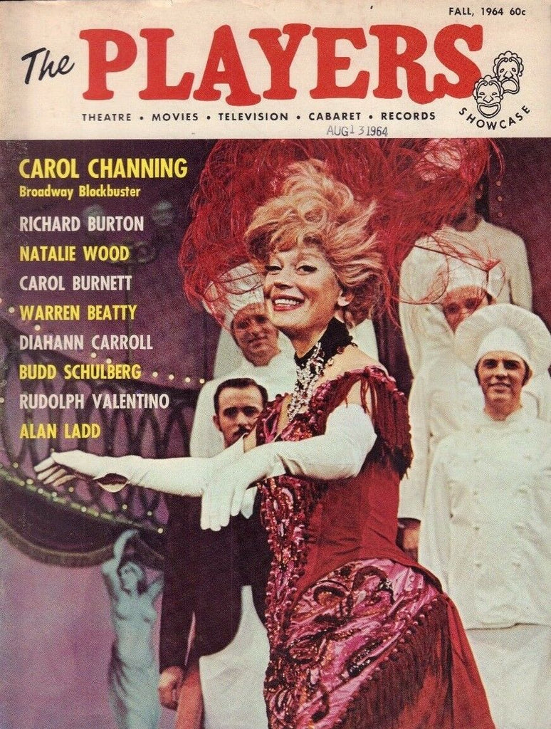 The Players Premier Issue 1964 Carol Channing, Natalie Wood 021017DBEP - Used
