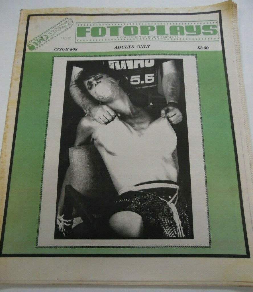 Fotoplays Fetish Newspaper Pole Position #68 1991 013020lm-ep