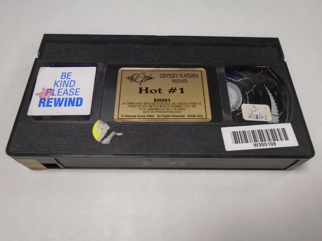 Hot #1 Odyssey Features 2003 Adult VHS 032119AMP