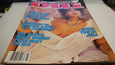 Oui Busty Adult Magazine "Tonya Dark & Desirous" Vol.23 1992 040113Lm-ep