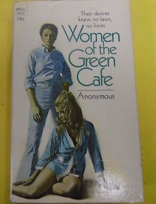 Women Of The Green Cafe Adult Novel by Anonymous 1969 Dell 071613lm-epa2