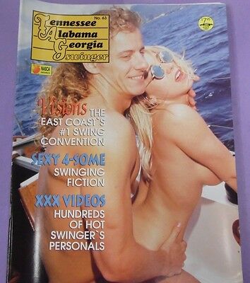Tenessee Alabama Georgia Swinger Magazine Sexy 4-Some #63 1994 040917lm-ep