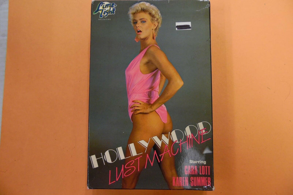 Hollywood Lust Machine VHS Cara Lott/Karen Summer XXX CLEARANCE 111116lm-ep5