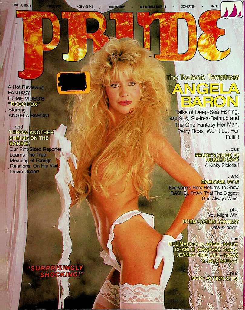 Prude Magazine Cover Girl Angela Baron vol.5 #2 1988 011121lm-ep