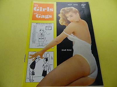 TV Girls and Gags Digest Cindi Gray May 1956 052516lm-ep