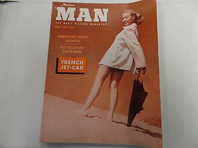 Modern Man Adult Magazine Jean Westad May 1953 ex 021316lm-ep