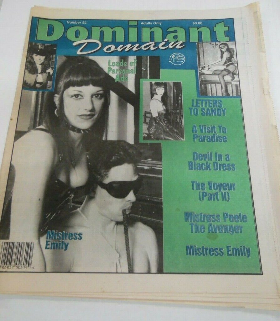 Dominant Domain Newspaper Mistress Emily #52 1995 120819lm-ep