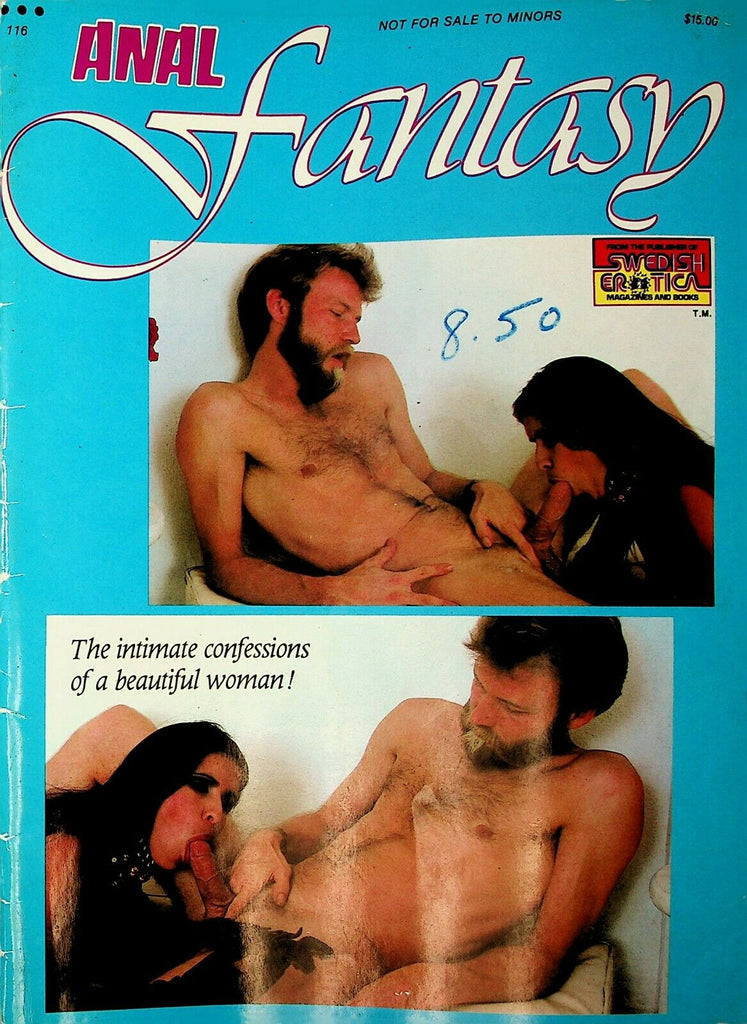 Anal Fantasy Magazine Intimate Confessions #116 1980's 020321lm-ep