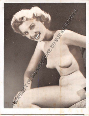 Adult Vintage B&W Photo 3.5x4 Sexy Pin Up Model Undressing Strip Tease 185HP