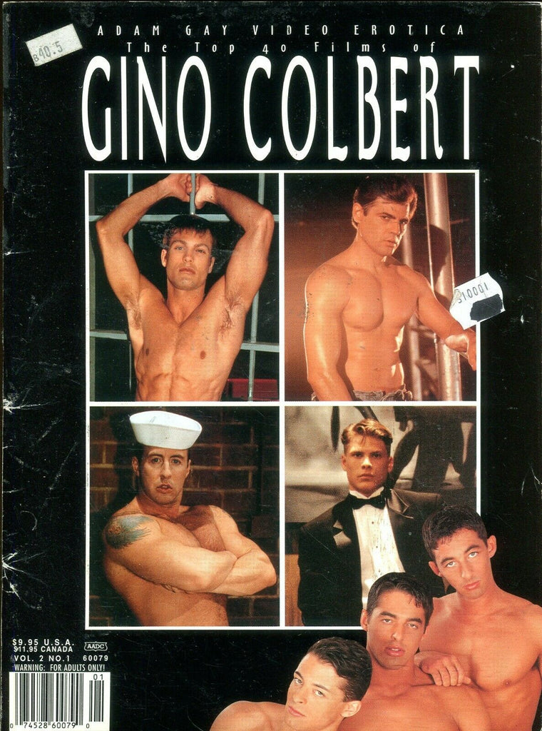 Adam Gay Video Top 40 Films Of Gino Colbert Magazine vol.2 2001 110519lm-ep