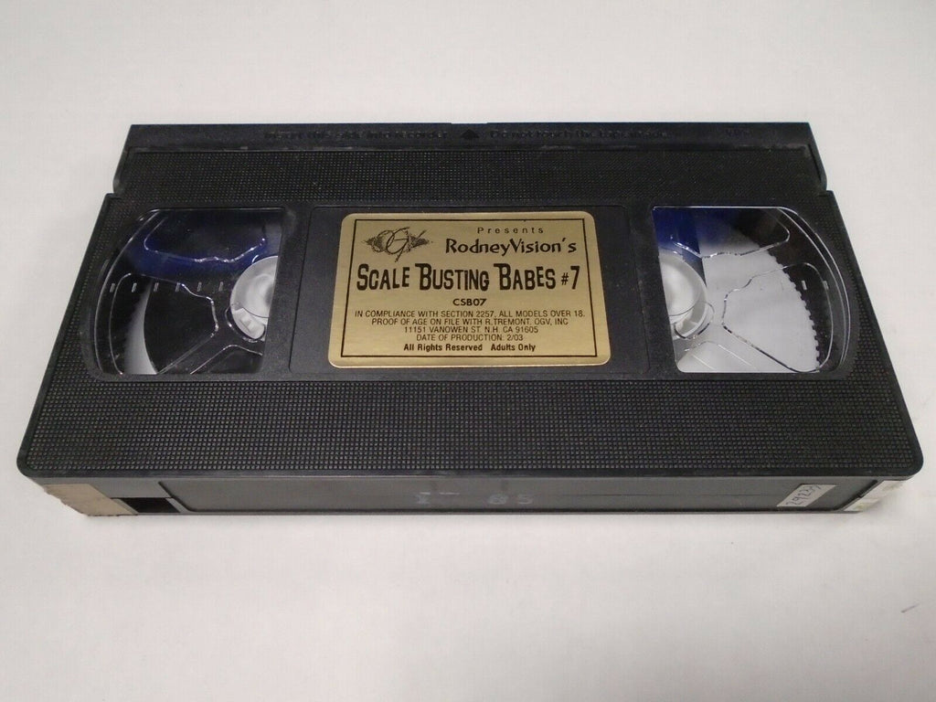Scale Busting Babes #7 Rodney Vision 2003 Adult VHS 022119AMP