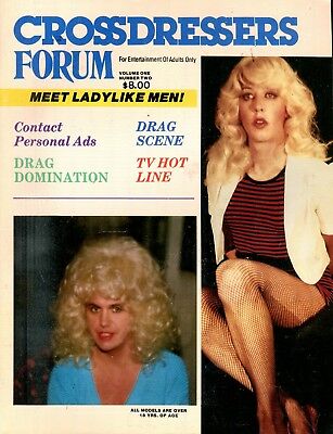 Cross Dressers Forum Contact Magazine vol.1 #2 1988 042018lm-ep