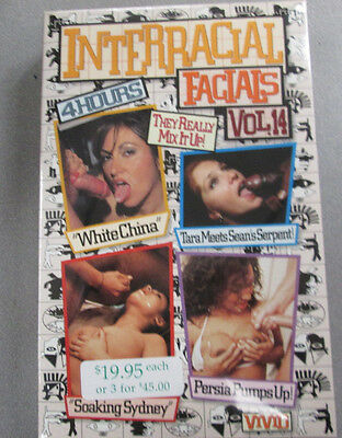 Interracial Facials Adult VHS Tape China Lee Vol.14 XXX new 020815lm-ep2