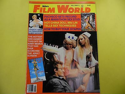 Adam Film World Magazine Jessica Lange/ Mai Lin vol.9 #6 1983 053116lm-ep