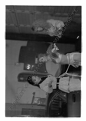 Adult 1990s B&W Photo 5x7 HOM Bondage Beautiful Lesbian Ready to be Bound 246NV