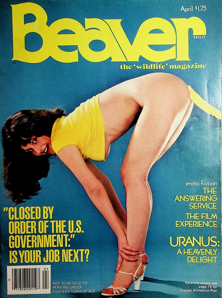 Beaver Magazine Uranus : Heavenly Delight April 1978 012521lm-ep