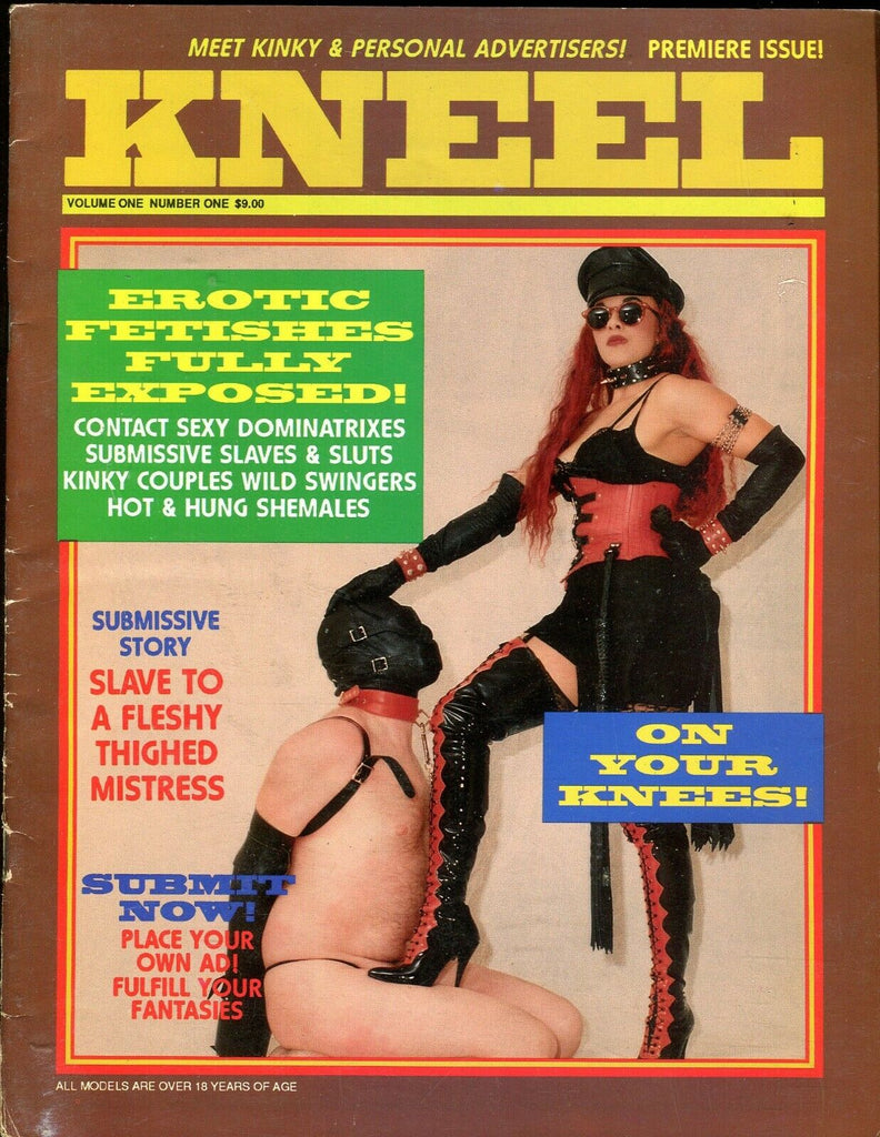 Kneel Fetish Contact Magazine Thighed Mistress vol.1 #1 Premiere 070919lm-ep2