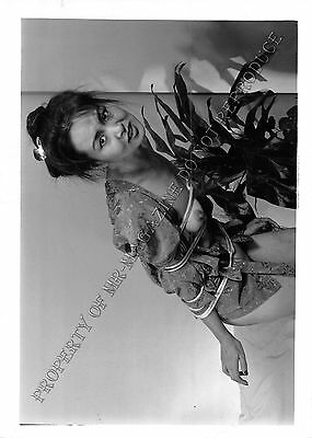 Adult 1990s B&W Photo 5x7 Bondage Beautiful Asian Woman Bound Dominated 199PP