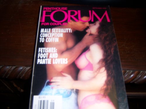 Penthouse Forum Adult Magazine Digest Size September 1992 Male Sexuality: Conception to Coffin