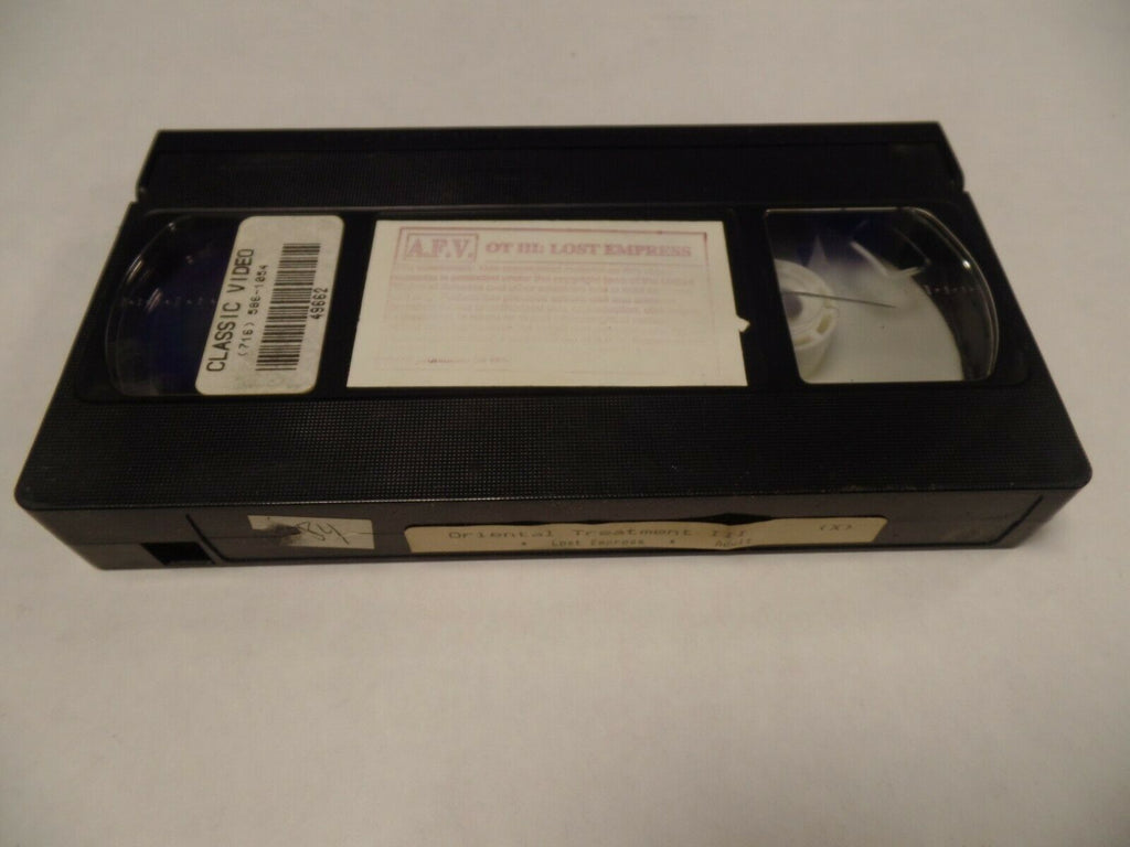 Oriental Treatment 3 Lost Empress AFV Adult VHS 030719AMP3