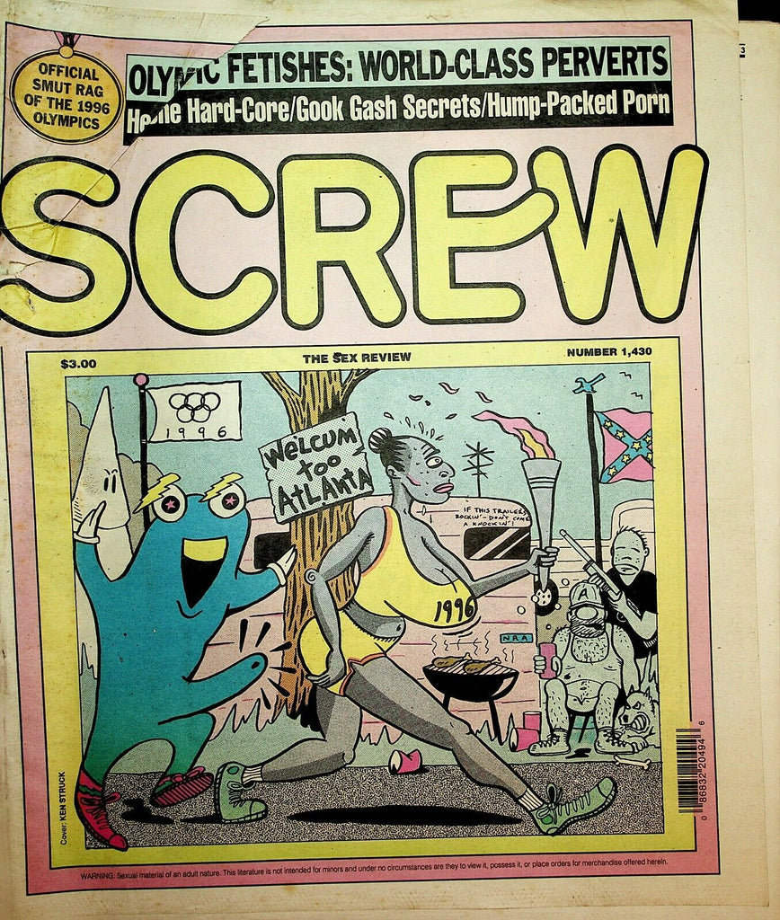 Screw Newspaper Olympic Fetishes #1430 July 29, 1996 022220lm-ep