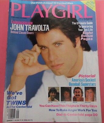 Playgirl Magazine John Travolta September 1983 051813lm-epa