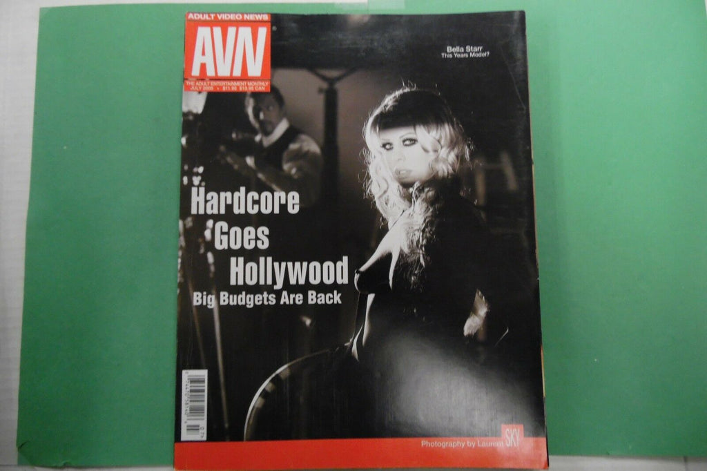AVN Adult Video News Magazine Bella Starr July 2005 122916lm-ep
