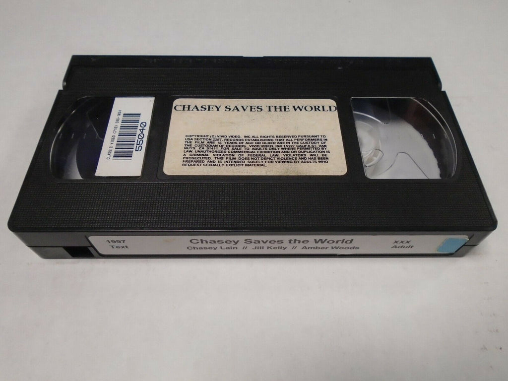 Chasey Saves the World Jilly Kelly Amber Woods 1997 Adult VHS 030519AMP2