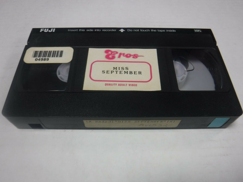 Miss September Eros Vintage Adult VHS 010419AMP