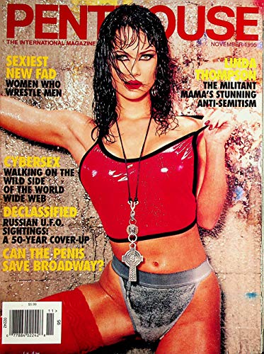 Penthouse Magazine Sexiest New Fad Women Who Wrestle Men November 1995