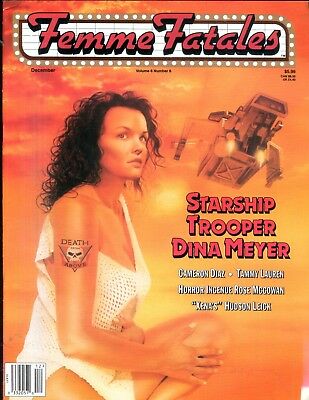 Femme Fatales Magazine Starship Troop Dina Meyer December 1997 091818lm-ep
