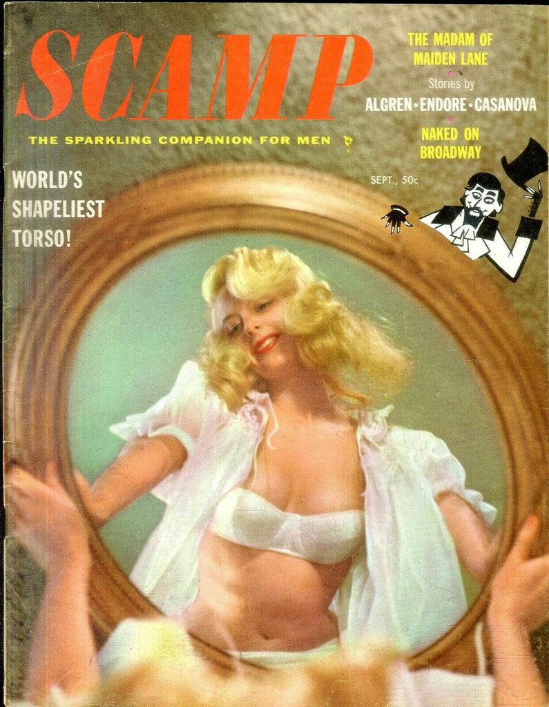 Unbranded Scamp Magazine Greta Thyssen September 1957 031619lm-ep