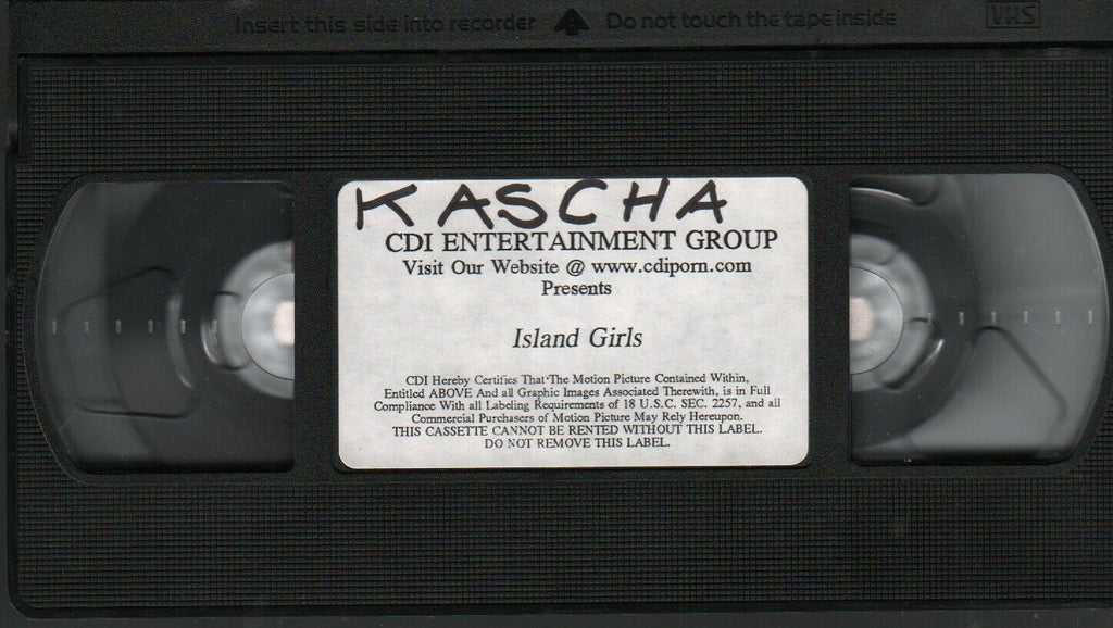 Island Girls CDI Entertainment Kascha Adult VHS 021720AMP2