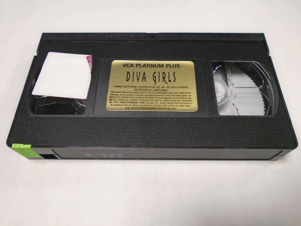 Diva Girls VCA Platinum 1996 Adult VHS 031419AMP2