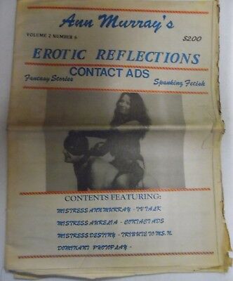 Ann Murray's Erotic Reflections Newspaper Mistress Destiny vol.2 #6 052518lm-ep