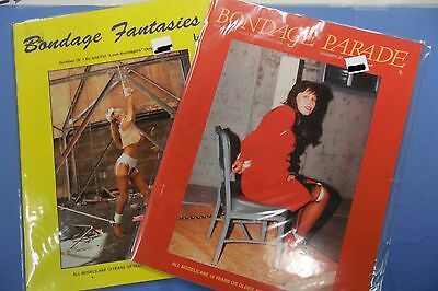 Lot of 2 Fetish Magazines Bondage Fantasies #26 / Bondage Parade #50 061716lm-ep