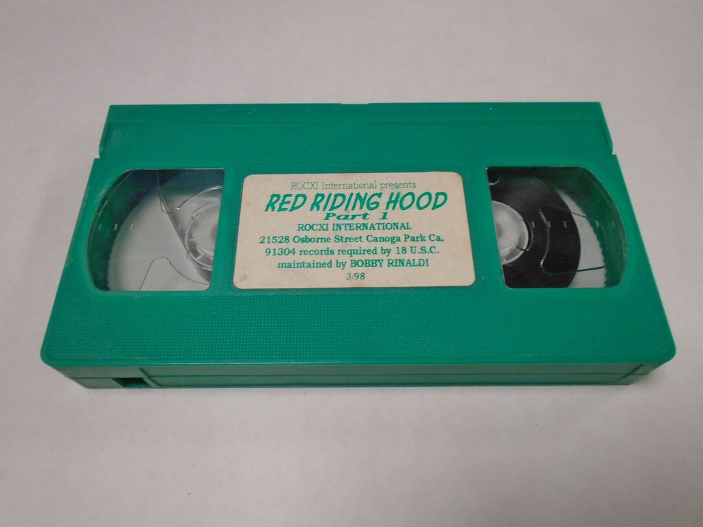 Red Riding Hood Part 1 Rocxi International Adult VHS 010819AMP2