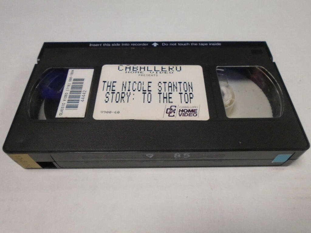 The Nicole Stanton Story To the Top Caballero Adult VHS 020819AMP2