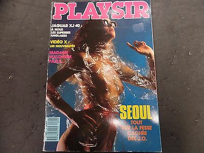 Play Sir French Adult Magazine Madame Waldheim 1988 ex 011816lm-ep