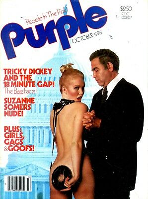 Purple Magazine Suzanne Somers Nude! October 1978 043018lm-ep