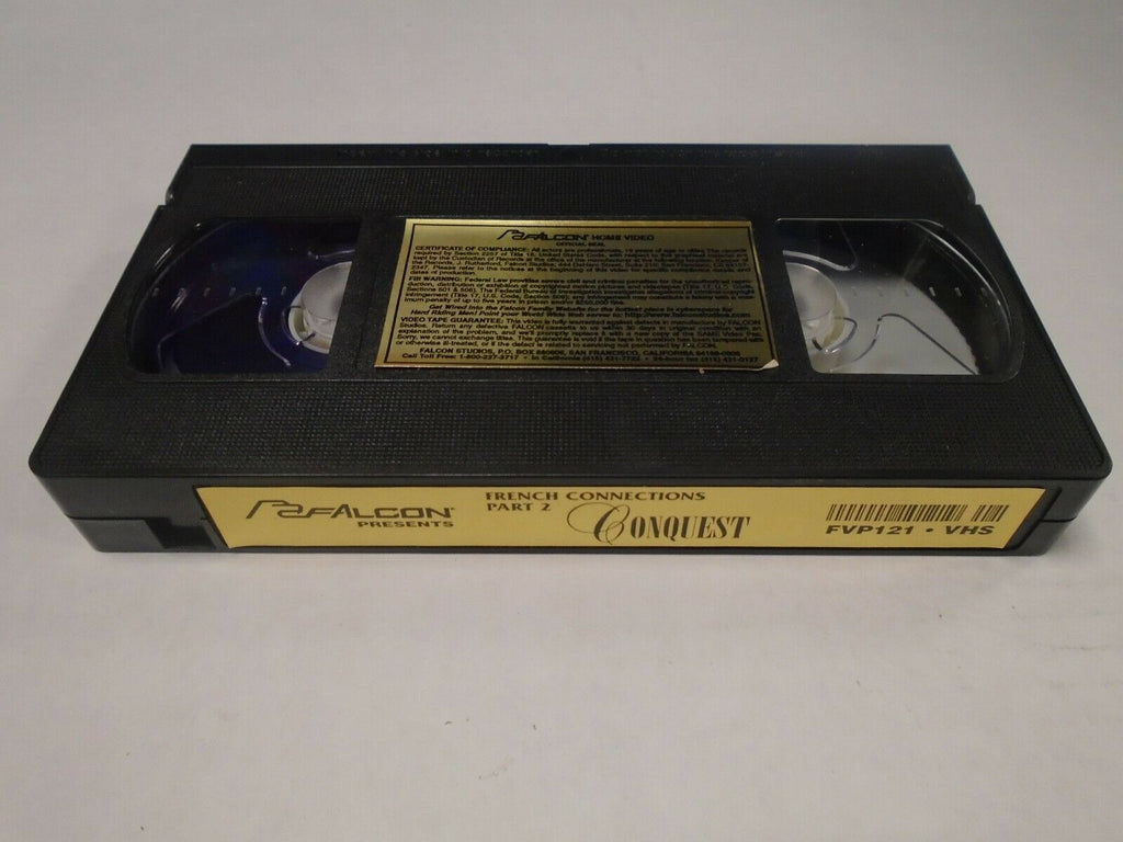 Conquest French Connections Part 2 Falcon Gay Male Adult VHS 071719AMP2