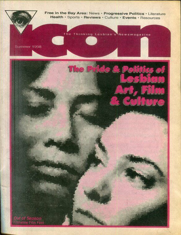 Icon Lesbian Newspaper Art, Film & Culture Summer 1998 040819lm-ep2 - Used