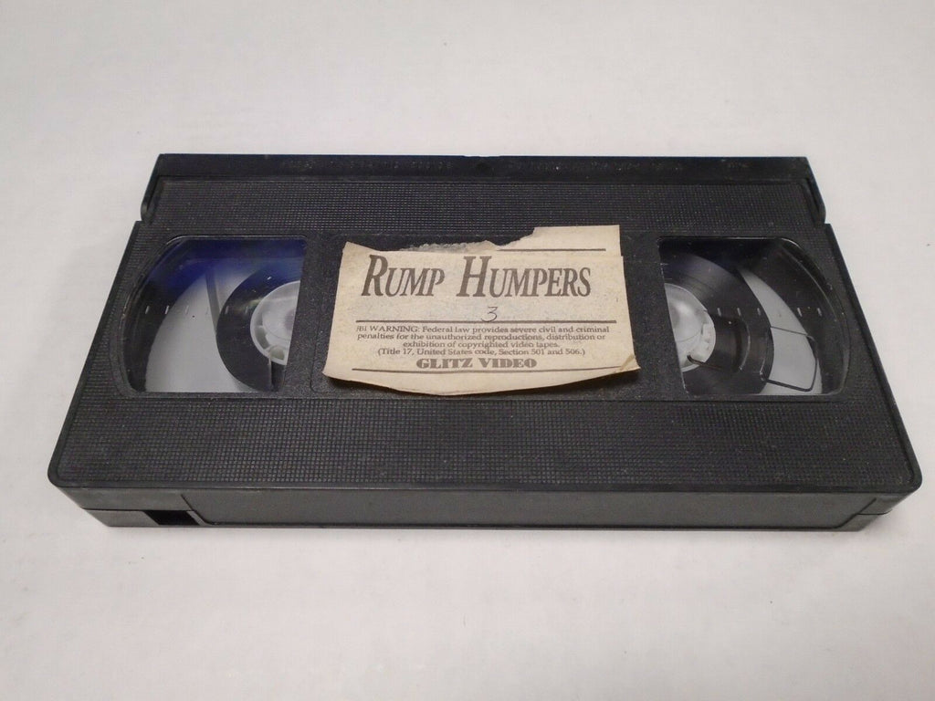 Rump Humpers 3 Glitz Video Adult VHS 011119AMP2