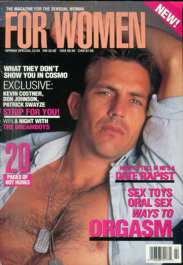 For Women Magazine Kevin Costnar/Don Johnson Spring 1992 121818lm-ep